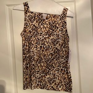Chinos Touch of Cool Vivid Leopard Polish Tank